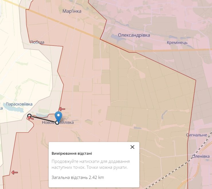 Бои на Донбассе, Новомихайловка, Новомихайловка карта, 22 апреля