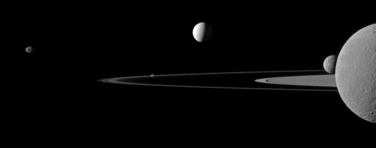 Сатурн супутники