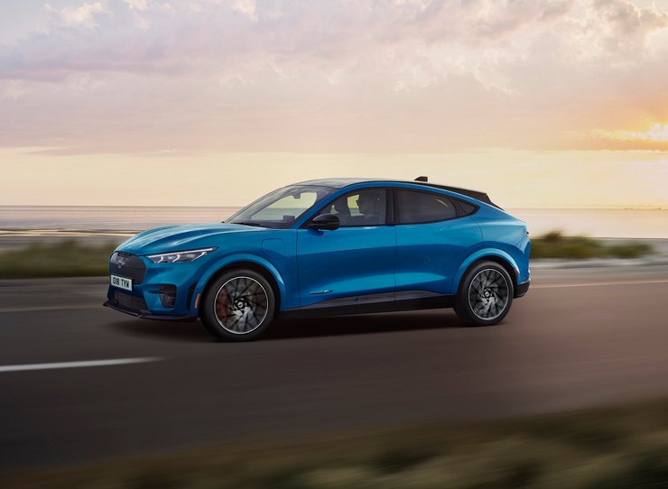 Ford Mustang Mach-E GT, Ford Mustang Mach-E, Ford Mustang, электромобиль Ford Mustang, новый Ford Mustang Mach-E