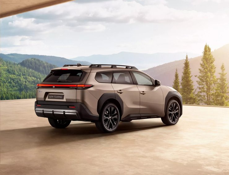 новая Toyota bZ4X, Toyota bZ4X Touring, Toyota bZ, электромобиль Toyota, кроссовер Toyota