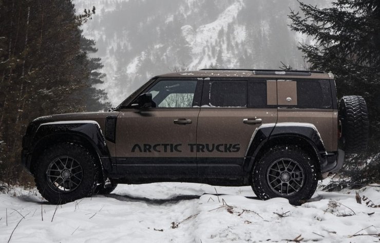 Land Rover Defender Arctic Trucks, Land Rover Defender AT35, Land Rover Defender, тюнинг Land Rover Defender