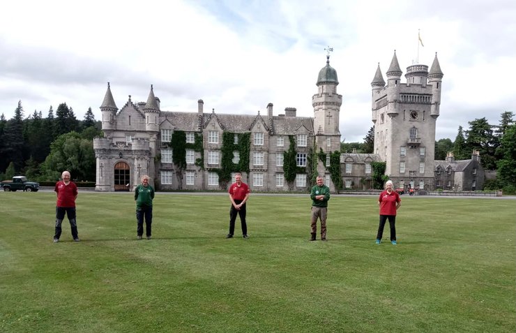 Замок Балморал, шотландия, резиденция королевы