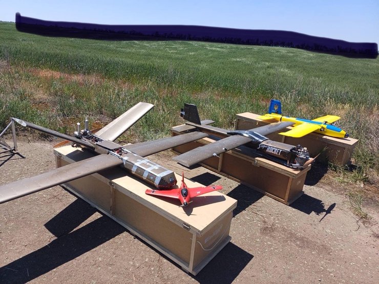 Изображение дронов типа "Кобра"