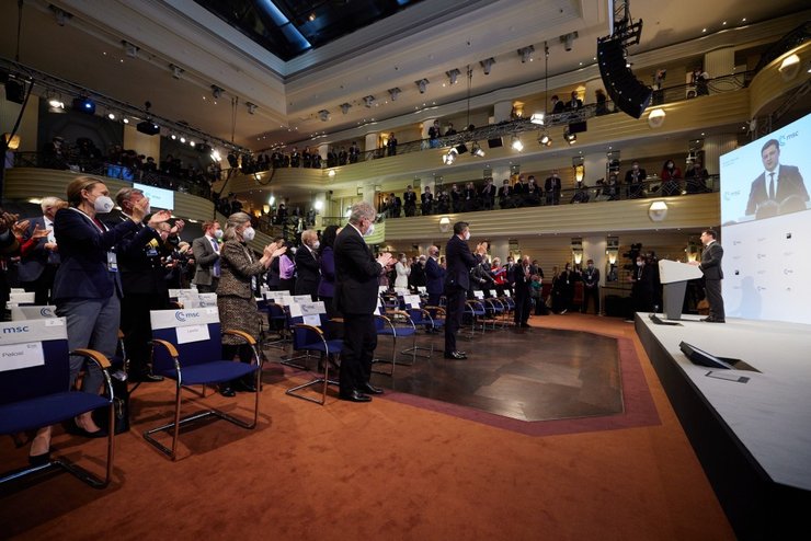 зелений у мюнхені, мюнхенська мова, мюнхенська мова зеленського