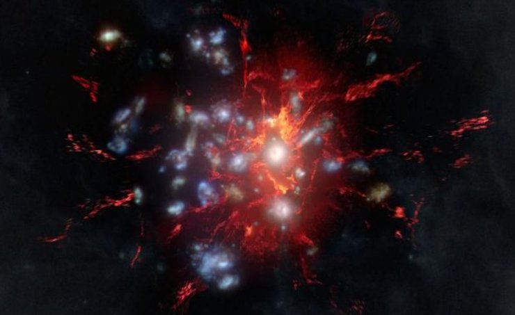 Скопление галактик SPT2349-56