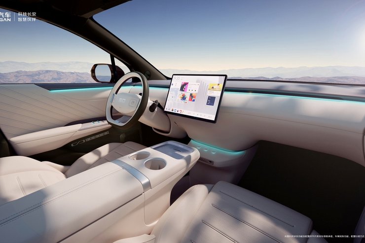 Changan Qiyuan CD701, Changan Qiyuan, новый Changan, электромобиль Changan