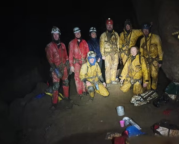 пещера, спелеологи, Австралия, Тасмания