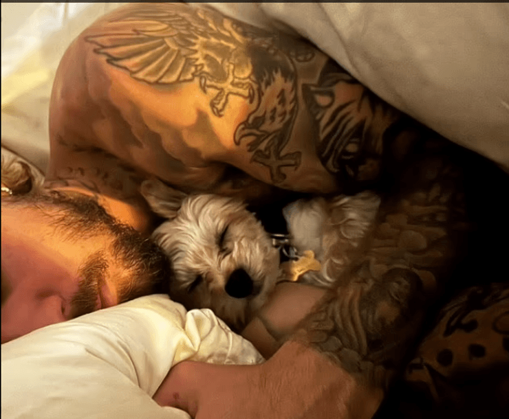 Джастін Бібер, собака