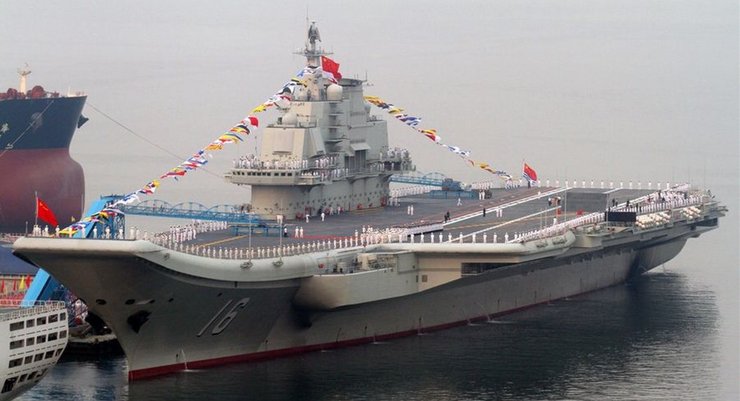Китайский авианосец Ляонин