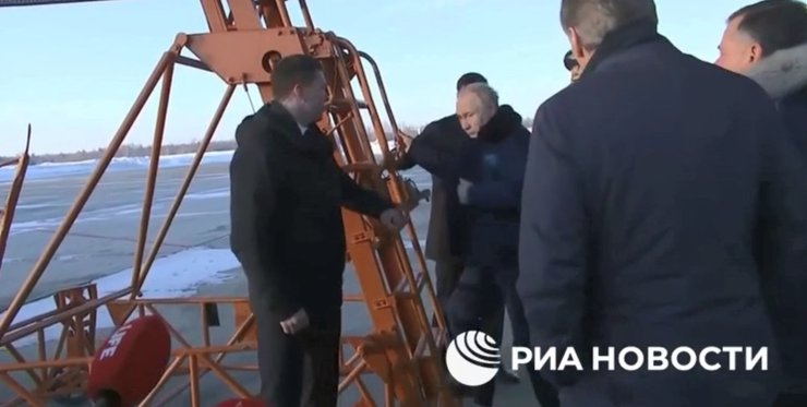 Путін, президент РФ, Казань, літак Ту-160М