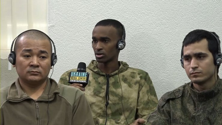 пленные африканцы