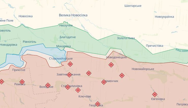 Карта DeepState