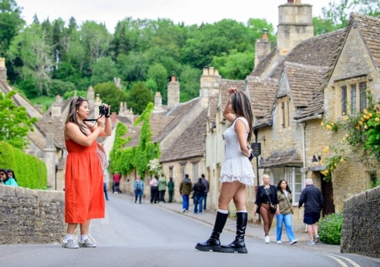 касл комб туристы