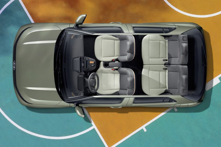 салон Hyundai Casper 2025, новий Hyundai Casper, кросовер Hyundai, Hyundai Casper 2025