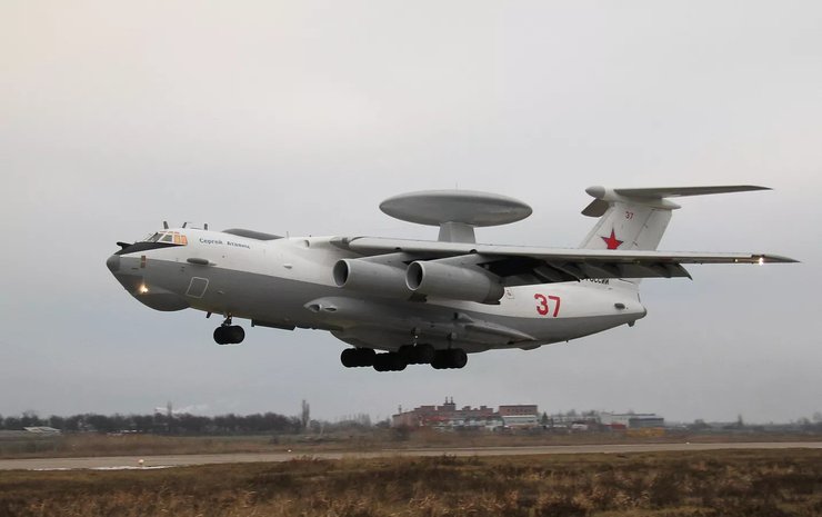 самолет дальнего радиолокационного обнаружения А-50У