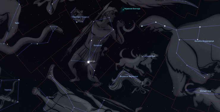 Метеорный поток Июньские Боотиды