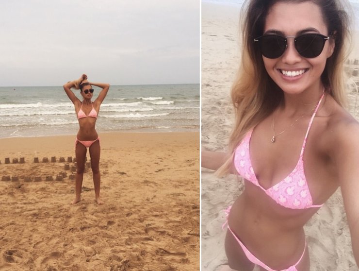 руби вонг, модель