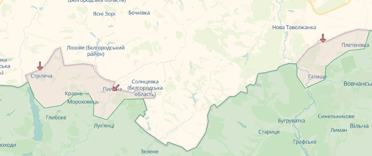 Карта бойових дій