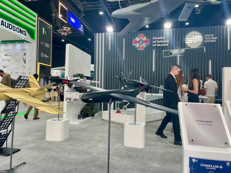 БПЛА на выставке IDEX 2025