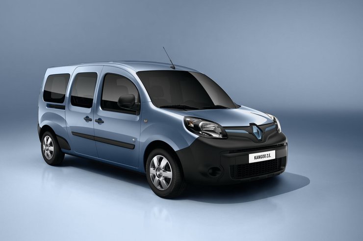 Renault Kangoo Z.E. подойдет для городских перевозок