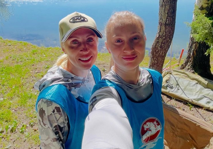 Украинская женская сборная победила на чемпионате по карпфишингу