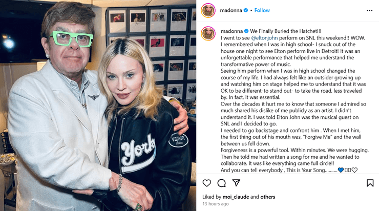 Мадонна Элтон Джон