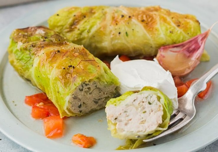 Голубці з рибою, рибні голубці