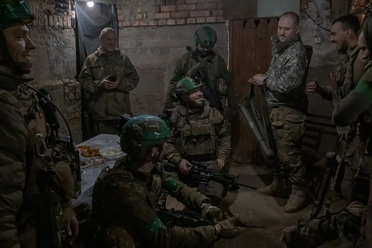 оборона бахмута