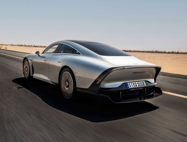 електромобіль мерседес, Mercedes EQXX, Mercedes Vision EQXX, електромобіль Mercedes