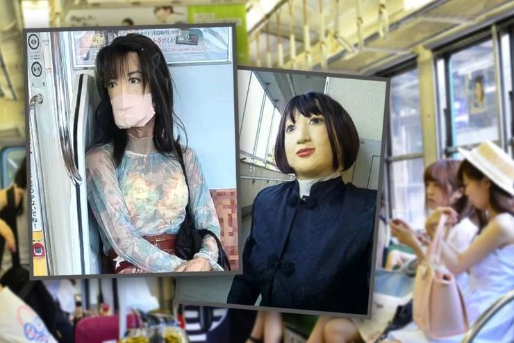 Чоловіки одягають силіконові костюми та маски, щоб виглядати як жінки, курйози, мода, новий тренд