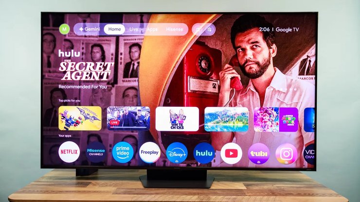 Інтерфейс телевізора Hisense UR9