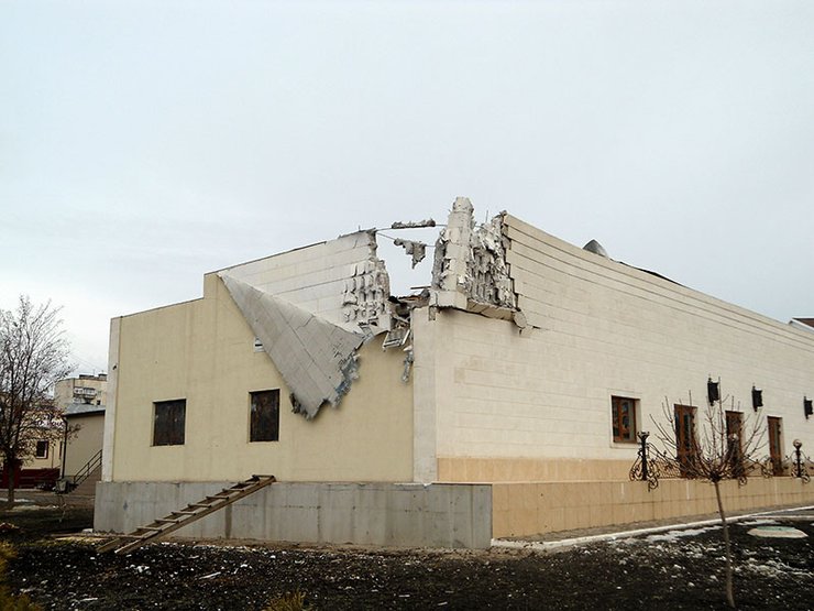 Обстрел мариуполь