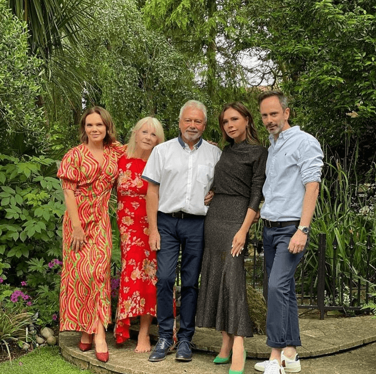 семья Виктории Бекхэм, деревья