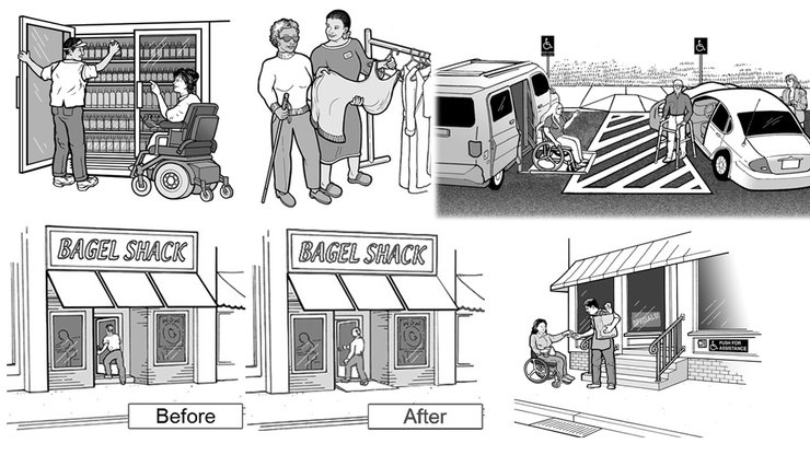 урбанизм сша, доступность в сша, как работает бизнес в сша, урбанизм в США, доступность в США, адаптация раненых, раненые бойцы, реабилитация бойцов, реабилитация раненых, безбарьерное пространство, доступность для инвалидов, люди с ампутациями, безбарьерность, доступность городов, инклюзивное пространство