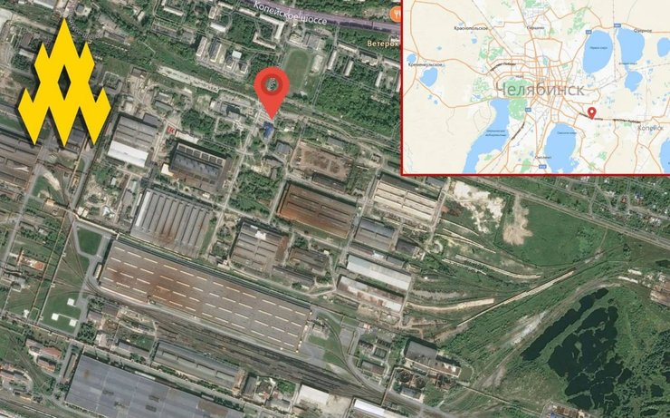 Партизани атеш показали координати нового заводу в РФ, де виготовляють ракети