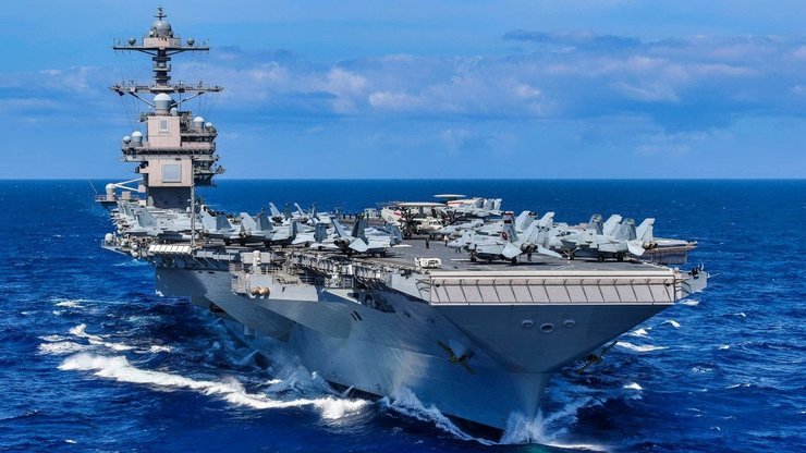 авианосец Gerald R. Ford, авиаонсец США, военные технологии, военный шпионаж, воровство технологий, китай шпионит за сша