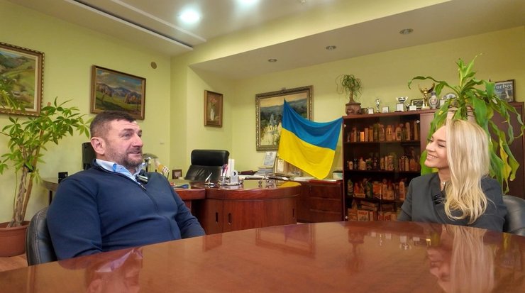 Олег Адамчук, керівник "Інтерфіл" і Олександра Новікова, Novikova Agency