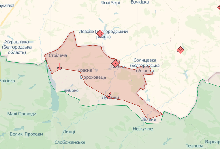 Оккупация трех сел на Харьковщине