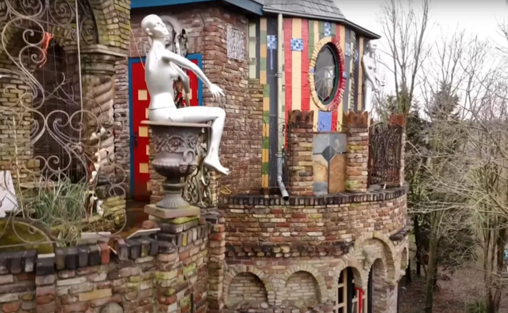 Дідусь збудував замок на 5 поверхів, фото, будівництво, курйози, Нідерланди, туризм, подорожі, Джеррі Халман