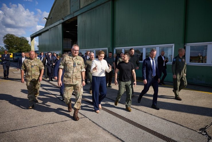 Скрідструп, Данія, українські пілоти, F-16