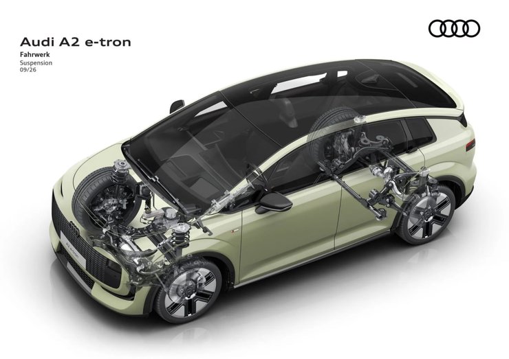 Audi представила компактный кроссовер A2 e-tron
