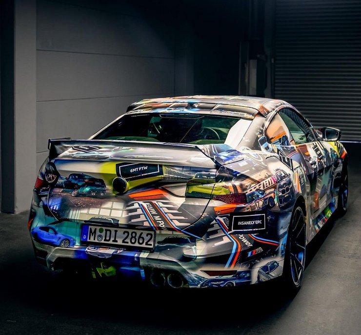 BMW 3.0 CSL, новый BMW 3.0 CSL, BMW 3,0 CSL Hommage, спорткар BMW