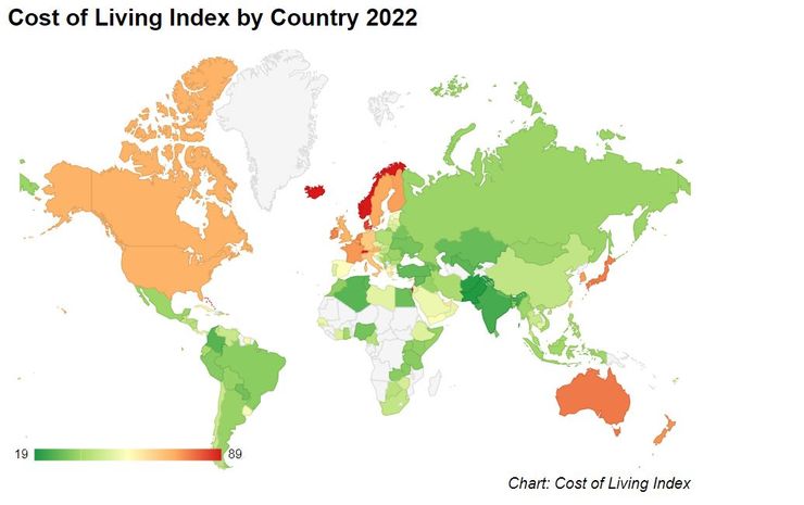 рейтинг, Numbeo
