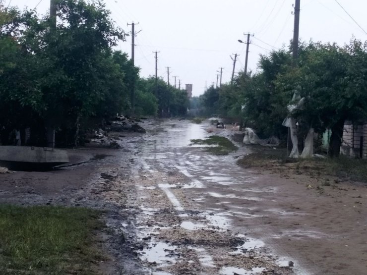 Корсунка, потоп ГЕС