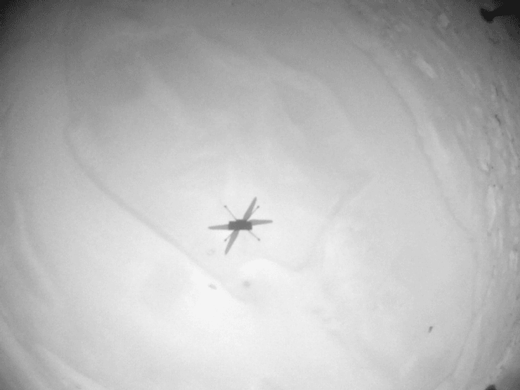 Ingenuity, вертолет, Марс