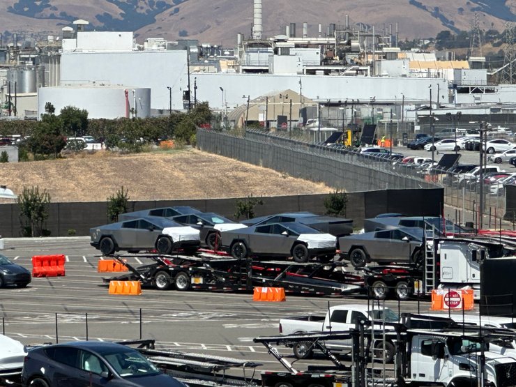 Tesla Cybertruck, пикапы Tesla Cybertruck, электромобили Tesla