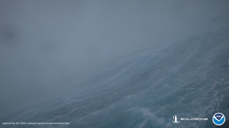 Ураган Сэм, тропический шторм, Атлантический океан
