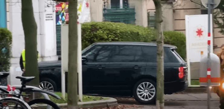 Автомобиль сына Владимира Литвина