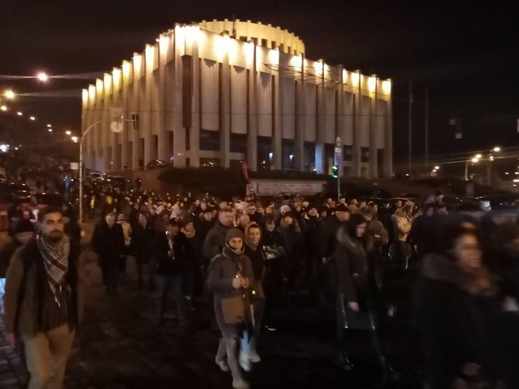 марш памяти, небесная сотня, киев