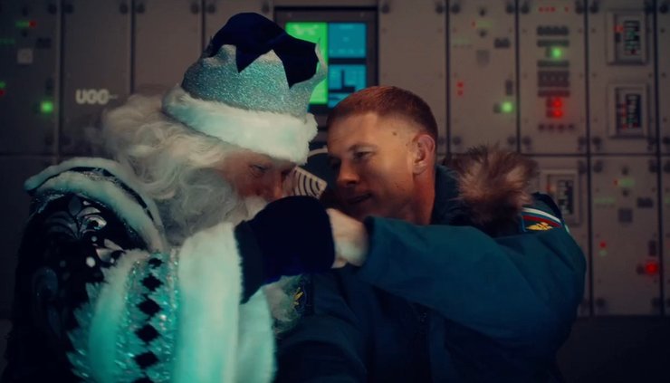 санта клаус, пво, дед мороз, россияне убили санта клауса, российский ролик